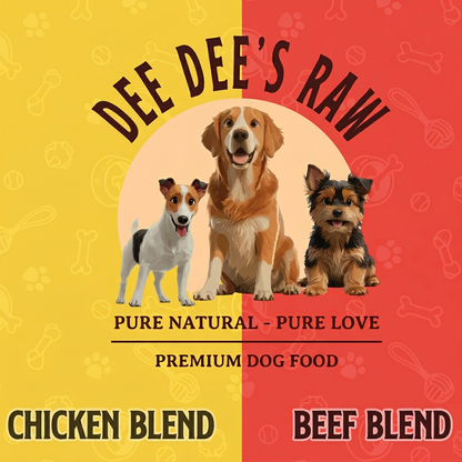 Mixed Box: Chicken Blend & Beef Blend for Dogs (50/50)