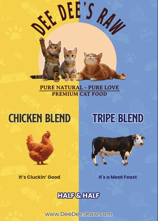 Chicken & Tripe Blends: Cat