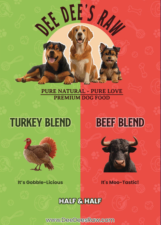 Turkey & Beef Blends: Dog